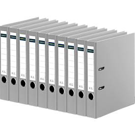 Schäfer Shop Select  ordner, A4, rugbreedte 50 mm, 10 stuks, grijs