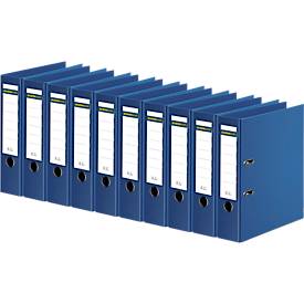 Schäfer Shop Select  ordner, A4, rugbreedte 80 mm, 10 stuks, blauw
