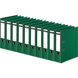 Schäfer Shop Select  ordner, A4, rugbreedte 80 mm, 10 stuks, groen