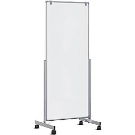 Verrijdbaar whitebord MAULproeasy2move, 75 x 180 cm