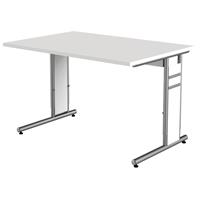 kerkmann Schreibtisch 120 x 80 Form 4 - Weiss