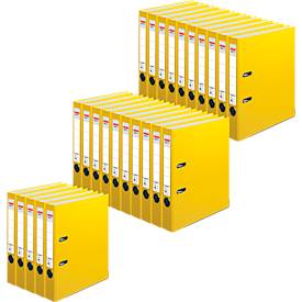herlitz ordner maX.file protect, A4, rugbreedte 50 mm, 25 stuks, geel
