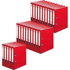 herlitz ordner maX.file protect, A4, rugbreedte 50 mm, 25 stuks, rood