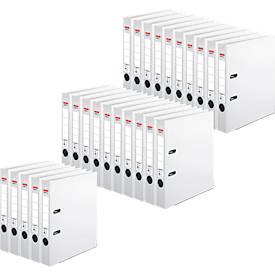 herlitz ordner maX.file protect, A4, rugbreedte 50 mm, 25 stuks, wit