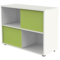 kerkmann Schiebetuerenschrank 2 OH - Weiss-Gruen