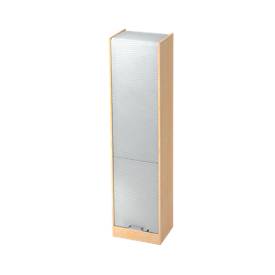 Hjh OFFICE PRO Signa R50 CE, Melamine spaanplaat DIN 68765, Emissieklasse E1, Esdoorn / Zilver