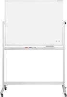 Magnetoplan Whiteboard CC mobil (b x h) 1800 mm x 1200 mm Wit geëmailleerd Aan beide zijden te gebruiken, Incl. opbergbakje