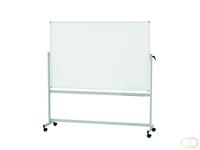 Verrijdb Whiteb MAULstandaard,kantelbaar, 120 x 180, emaille