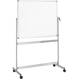 Verrijdbaar whitebord MAULpro,emaille, 100 x 120, kantelbaar