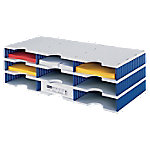 Styro 268-0303.38 Sorteerstation Grijs, blauw C4 Polystyreen 72,3 x 33,1 x 22,3 cm