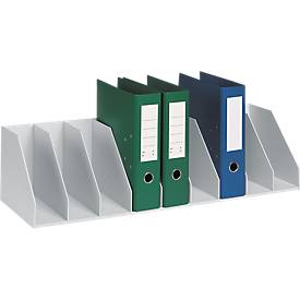 Paperflow Sorteerstation, A4, polystyreen, voor kasten, 8 vakken, B 700 x D 290 x H 210 mm