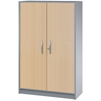kerkmann Bueroschrank 4 OH - Buche-Silber