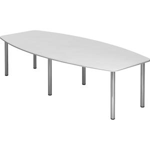 hammerbacher Meetingtisch KT 280 x 130 - Weiss