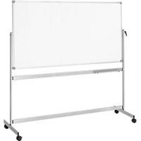 Verrijdbaar whitebord MAULpro,emaille, 100 x 210 cm, kantelb