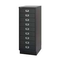 bisley Schubladenschrank Multidrawer L39A39S - Schwarz