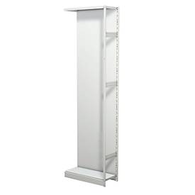 kerkmann Anbaufeld Progress 500 - B 75 x H 260 x T 30 cm - mit Rueckwand - leer