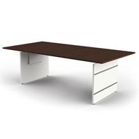 kerkmann Schreibtisch 200 x 100 Form 4 - Wenge