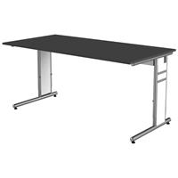 kerkmann Schreibtisch 160 x 80 Form 4 - Anthrazit