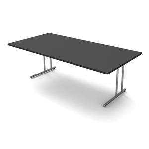 kerkmann Schreibtisch Start Up 200 x 100 - Anthrazit