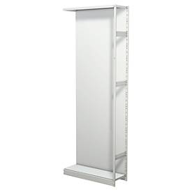 kerkmann Anbaufeld Progress 500 - B 96 x H 260 x T 30 cm - mit Rueckwand - leer