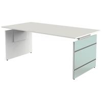 kerkmann Schreibtisch Lugano 180 x 80 cm - Weiss