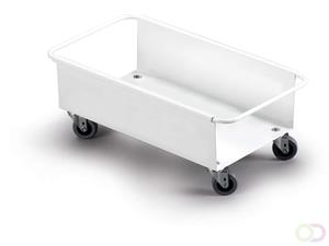 Durable Fahrwagen TROLLEY weiß für DURABIN 60 Liter