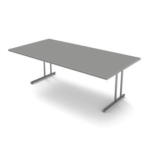 Kerkmann Bureau Profi grijs 200cm