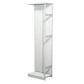kerkmann Anbaufeld Progress 500 - B 75 x H 260 x T 40 cm - mit Rueckwand - leer