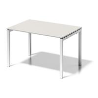 BISLEY Bureautafel CITO, U-onderstel, h x b x d = 740 x 1200 x 800 mm, onderstel wit, blad grijswit