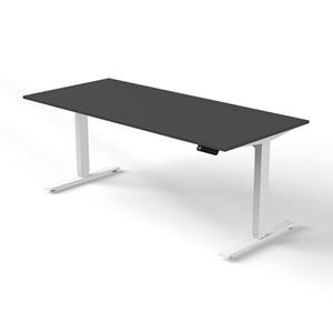 Kerkmann Zit sta bureau Move-3 antraciet 180x80cm elektrisch verstelbaar