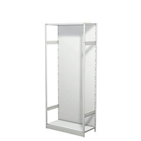 Kerkmann Leeg archiefrek PROGRESS 500 T, basissectie, met achterwand, H 2250 x B 960 x D 440 mm