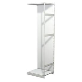 kerkmann Anbaufeld Progress 500 - B 75 x H 260 x T 60 cm - mit Rueckwand - leer