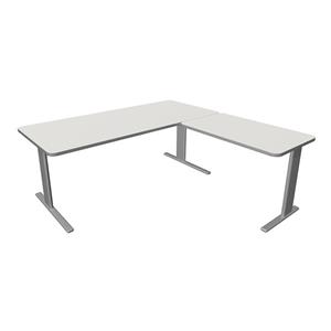 Kerkmann Hoekbureau Unic comfort wit 180x180cm