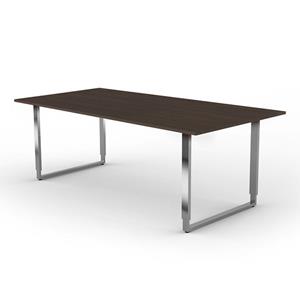 Kerkmann Vergadertafel Spirit bruin 200x100cm verstelbaar