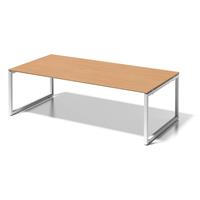 bisley Konferenztisch Cito DOF2412 Buche-Weiss