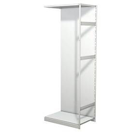 kerkmann Anbaufeld Progress 500 - B 96 x H 260 x T 60 cm - mit Rueckwand - leer