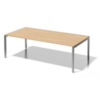 bisley Konferenztisch Cito DUH2412 Ahorn-Silber