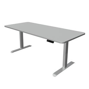 Kerkmann Zit sta bureau Move-3 premium grijs 180x80cm