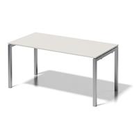 bisley Schreibtisch Cito DUF1608 Grauweiss-Silber