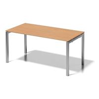 bisley Schreibtisch Cito DUF1608 Buche-Silber