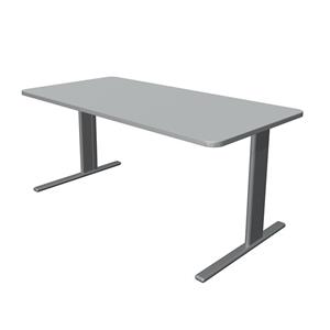 kerkmann Schreibtisch Unic 160 x 80 cm - Lichtgrau