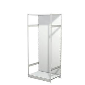 Kerkmann Leeg archiefrek PROGRESS 500 T, basissectie, met achterwand, H 2250 x B 960 x D 640 mm
