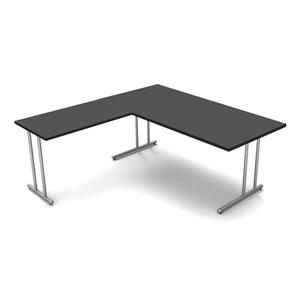 kerkmann Schreibtisch Start Up 180 x 180 - Anthrazit