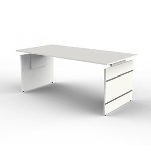 kerkmann Schreibtisch 160 x 80 Form 4 - Weiss
