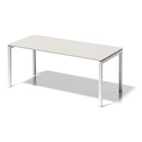 BISLEY Bureautafel CITO, U-onderstel, h x b x d = 740 x 1800 x 800 mm, onderstel wit, blad grijswit