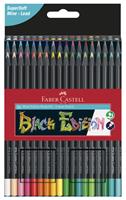 faber-castell Dreikant-Buntstifte Black Edition, 36er Etui