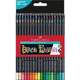 Faber-Castell Buntstifte Black Edition 36er Kartonetui