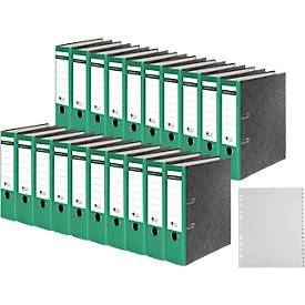 Schäfer Shop Select  ordner, A4, rugbreedte 80 mm, 20 stuks + GRATIS 1 PP ordner tabbladen A-Z,