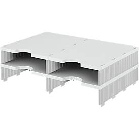 styro Sortierstation styrodoc Standard, DIN C4, Polystyrol, Anbaueinheit