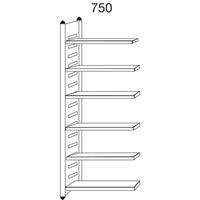 kerkmann Regalfeld M2 - 75 x 260 x 60 cm